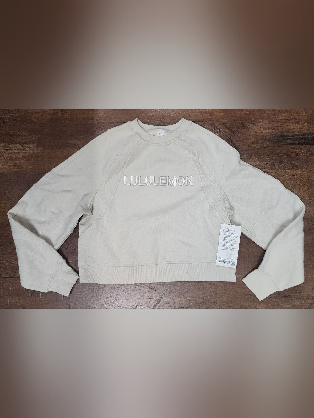 NWT Lululemon Scuba Oversized Pullover *Wordmark, Size XS/S